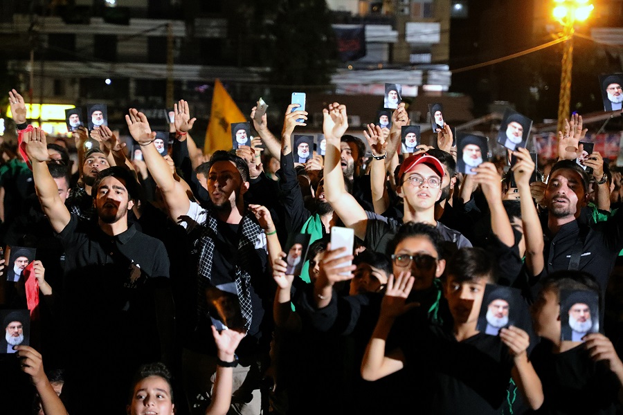 إحياء ليلة العاشر من محرم 1439هـ في الضاحية الجنوبية لبيروت - الجاموس 